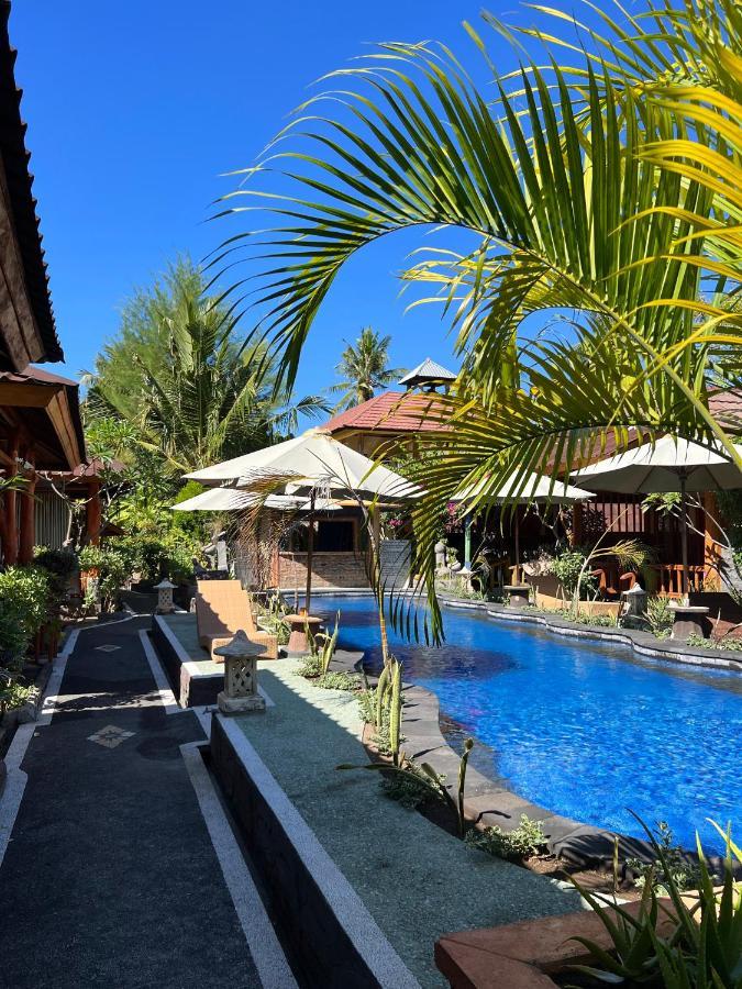 Banana Cottages Gili Air Bagian luar foto