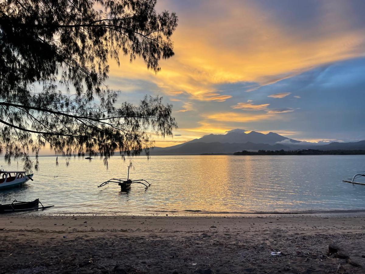 Banana Cottages Gili Air Bagian luar foto